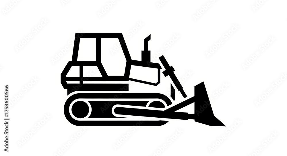 Naklejka premium industrial machine