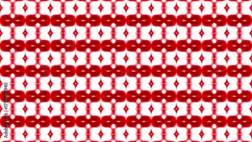 Abstract background symmetrical composition. Looped