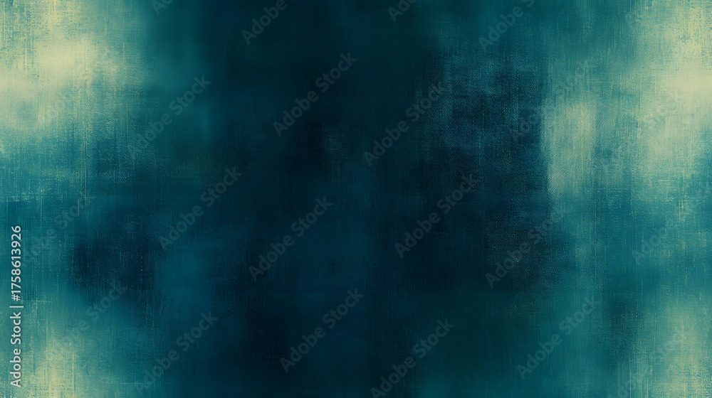 Fototapeta premium Abstract textured background with deep blue and light yellow gradients.