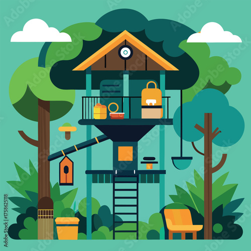 a rainforest expedition treehouse with explorer ge (1).eps