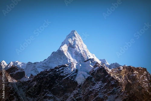 Mount Ama Dablam, Nepal Himalayas mountains