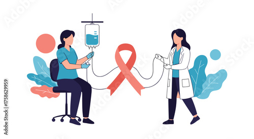 Understanding the importance of medical treatment and support for patients with serious illnesses.