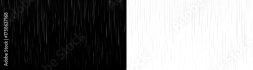 Cinematic PNG rain overlay featuring sharp streaks, fine droplets, and stormy motion for dramatic, moody photography.