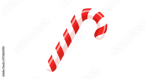 Festive Candy Cane Delight A Sweet Striped Christmas Treat for Holiday Cheer