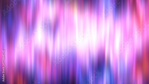 Abstract glowing stripes creating colorful vertical motion blur background