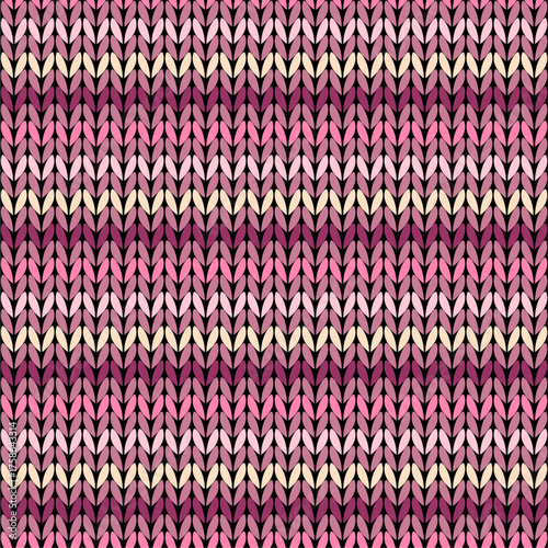 Knitted background pattern wallpaper knitting decorative print handmade textile knitting handiwork	
