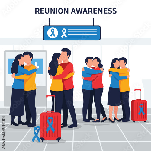 Celebrating Happy Reunions and Loved Ones Returning Home Safely