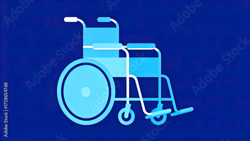 BlueWheelchairIcon