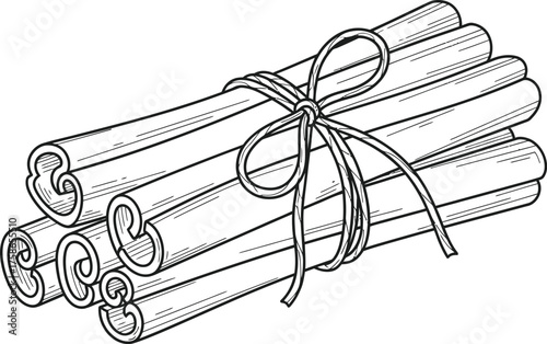 Cinnamon sticks spice flavor aroma cooking baking ingredient food dessert sweet warm