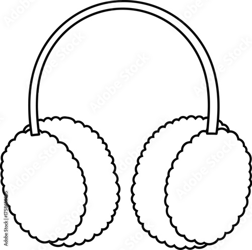 Earmuffs winter cold weather fashion accessory warm cozy fluffy style cute soft