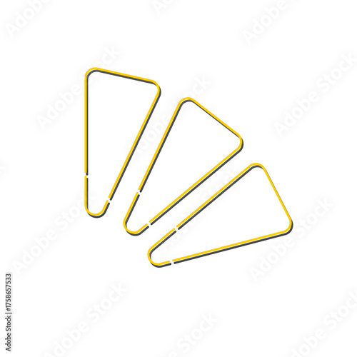 ネオン感情表現　楽しむイメージアイコン　カラー