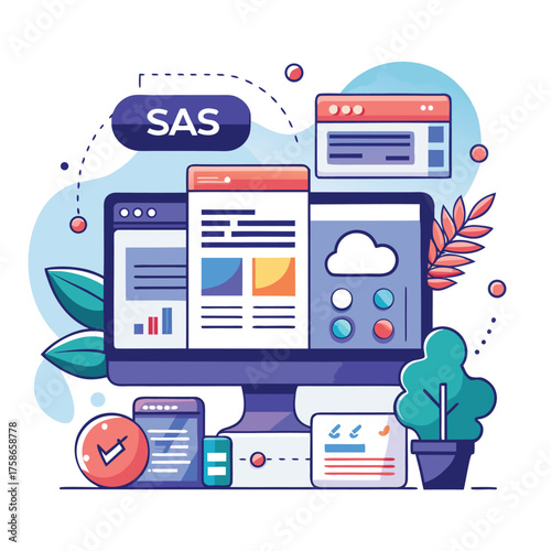 saas platform homepage wireframe  responsive layou (1).eps