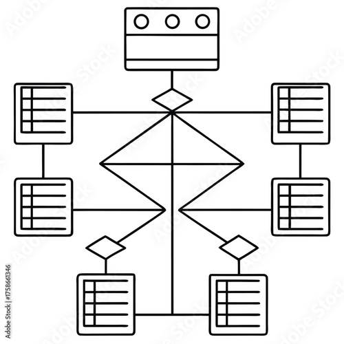 wireframe flow of multi step web form  flat vector.eps