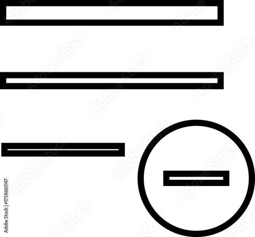 Playlist Icon , Music Player Interface, Audio Tracks, Sound Control, Headphones, Song List, Streaming Media, DJ Mix, Entertainment, and Digital Music Symbols in Modern Vector Styles, used for web