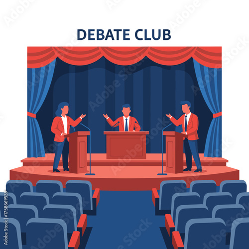 Engaging Debate Club Activity for Developing Critical Thinking Skills and Public Speaking