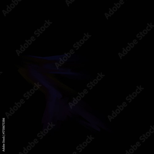 Oil Paint Brushstroke Abstract Background Loop