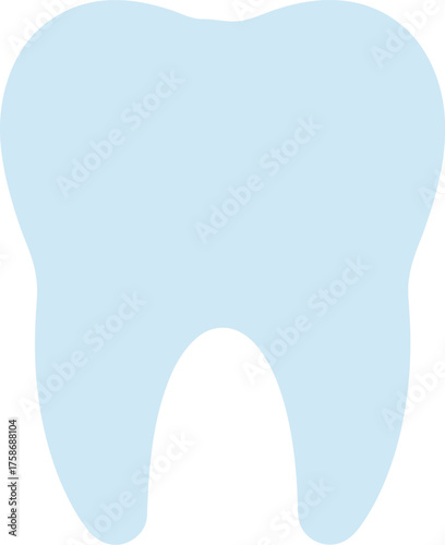 Healthy tooth icon dental care medical symbol clean bright vector
