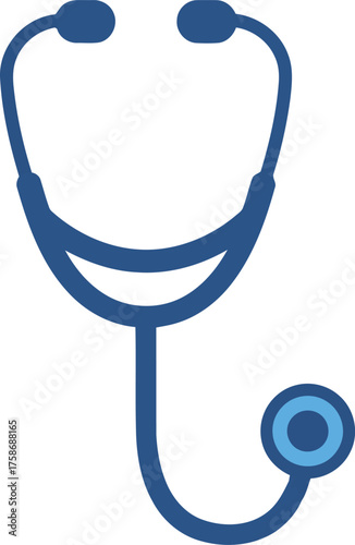 Doctor stethoscope medical health care icon vector