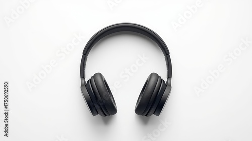 Minimalist Headphone Product Shot on White