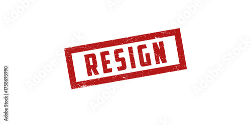 Stamp Grunge, Resign
