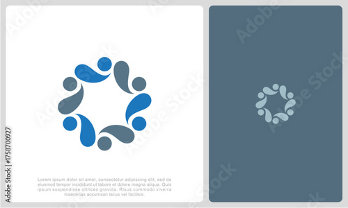 Human resources concept, target market and audience, focus group, public relations, vector icon - Vector	
