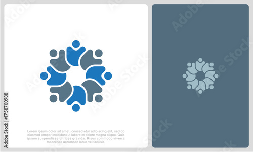 Human resources concept, target market and audience, focus group, public relations, vector icon - Vector