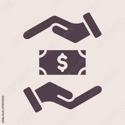 Bribe trendy cute design useful grey creative vector Illustration art colorful background