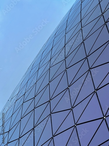 Close up of Kai Tak Sports Park in Hong Kong