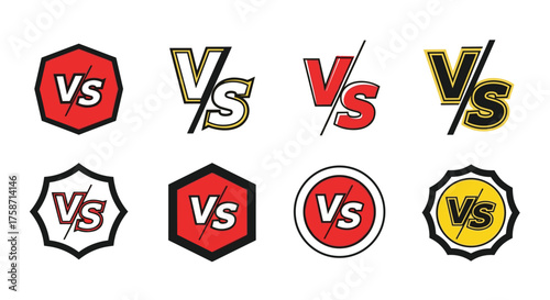 Dynamic versus battle concept for esports, gaming, and competitive marketing campaigns, perfect for promotion, comparison, and highlighting winners and losers