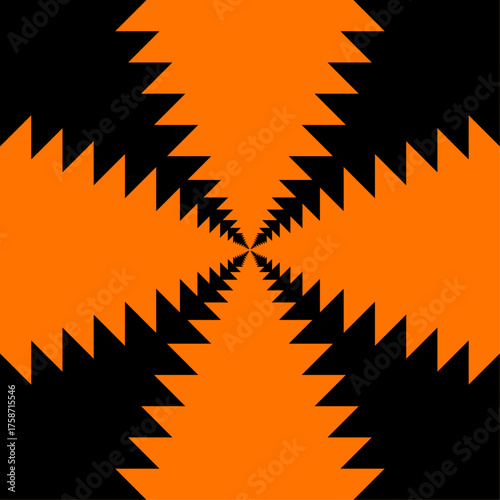 Hypnotic Fascinating trendy cute amazing design useful vector Illustration colorful background