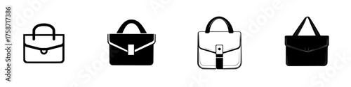 Unique collection of minimalist briefcase designs suitable for modern professionals in various styles and colors