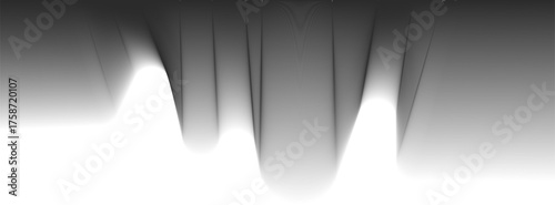 Abstract shape with smooth, silky flowing lines and soft gradient transitions, creating a delicate motion effect.