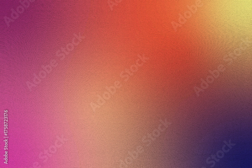 Vibrant gradient of pink purple orange and yellow colors