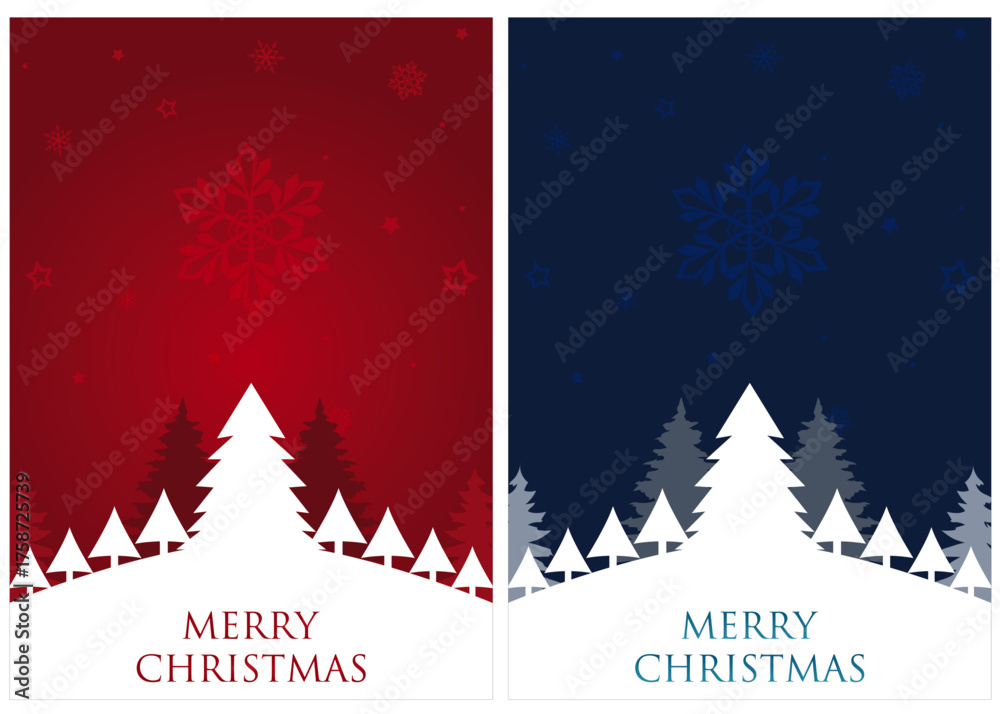 Fototapeta premium クリスマスキャンペーン１９ campaign 招待状 フライヤー Invitation Merry Christmas クリスマスカード ポスター