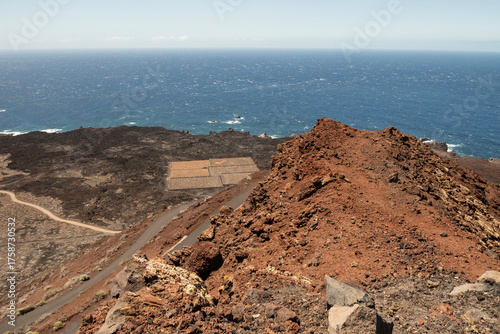 Vista desde el mirador de Lomo Negro, El Hierro