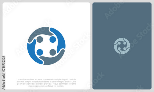 Human resources concept, target market and audience, focus group, public relations, vector icon - Vector