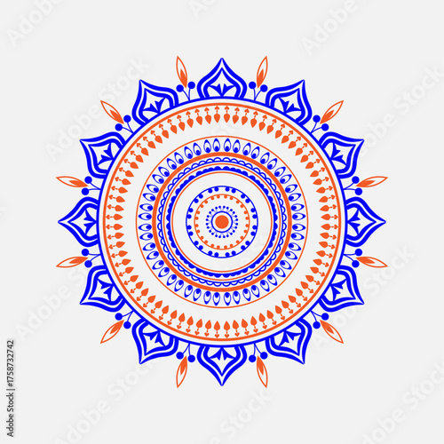 This mandala is perfect for meditation spaces or to create a joyful and serene atmosphere in any environment.