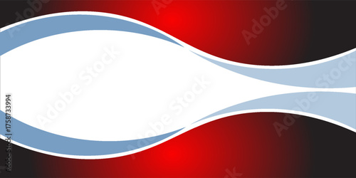 Free Download red background vector blue line dimension 3d graphic message board for text and message design frame line shadow for modern web design - GFXLoad