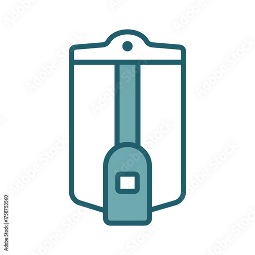 soap dispenser icon vector design template simple and clean