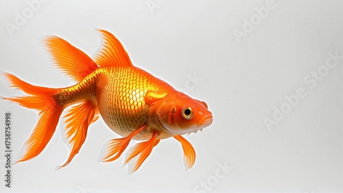 Isolated Goldfish