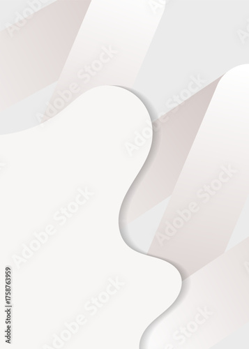 Abstract beige background with copy space vector