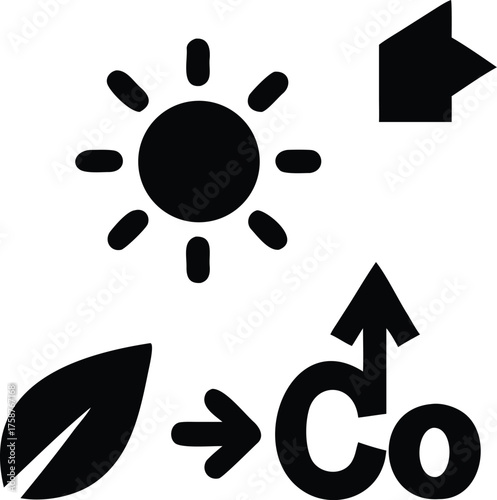 Sunlight and carbon dioxide fuel plant growth and photosynthesis