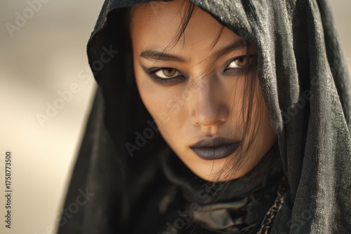 Mysterious person with inte...