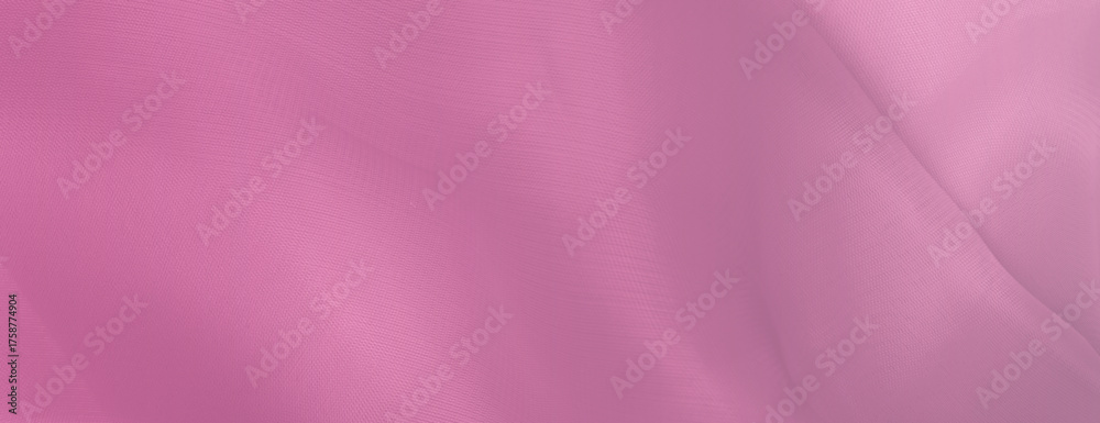 Obraz premium Soft pink background with a smooth, flowing texture. The pink background adds a gentle, calming effect with its delicate, silky appearance. Minimal abstract flow line vector gradient background