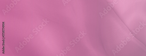 Soft pink background with a smooth, flowing texture. The pink background adds a gentle, calming effect with its delicate, silky appearance. Minimal abstract flow line vector gradient background