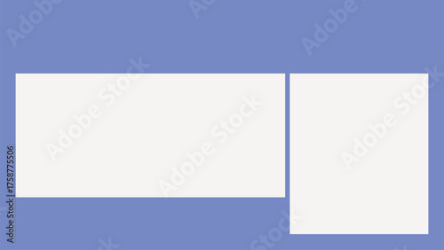 Rectangle purple frames clipart vector