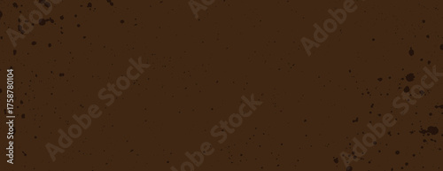 Brown background with a grunge style, featuring a textured pattern. The background is brown with scattered dark speckles. Aesthetic background vector. Brown background.