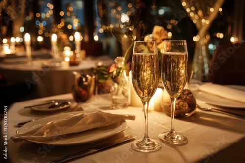 Elegant candles surround a ...