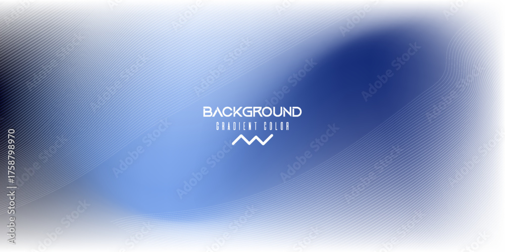 Fototapeta premium Soft Blue Gradient Abstract Background. Suit for banner, web, brochure, pamflet and presentation