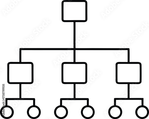 Kanban board diagrams line art transparent background